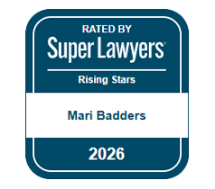 Rated By Super Lawyers | Rising Stars | Mari Badders | 2026